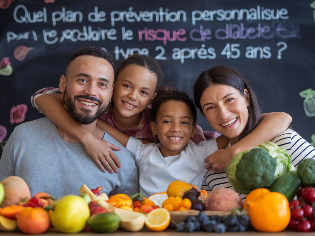 Quel plan de prévention personnalisé pour réduire le risque de diabète de type 2 après 45 ans